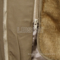 Military Jacket adopts soft 100% cotton clothing with nylon thread stitching